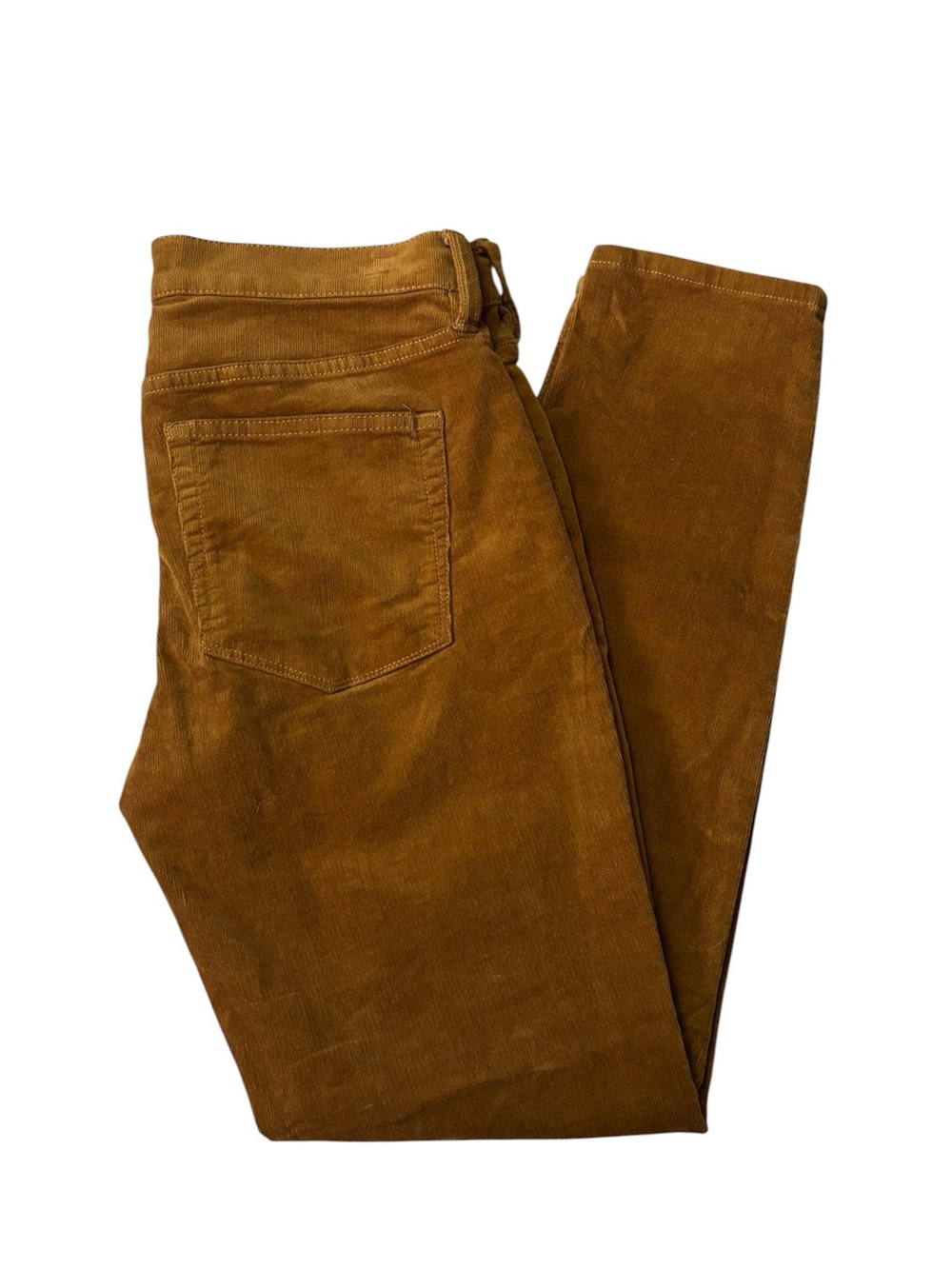 J.Crew 9” High-rise Skinny Golden Brandy Corduroy pants for Women Size 27 - Picture 2 of 9